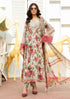 3 Pec Digital Printed Lawn Suit with Polly Lawn Dupatta and Extra Patches