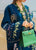 3 Piece Embroidered Lawn Suit With Embroidered Organza Dopatta (CM 30)