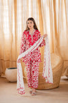 3 Piece Digital Printed Lawn Suit with Digital Printed Lawn Dupatta (BQ-67)