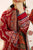 3 Piece Embroidered Lawn Suit With Embroidered Organza Dopatta (ZS 55)