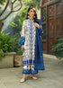 3 Pec Digital Printed Lawn Suit with Printed Lawn Dupatta and Extra Patches